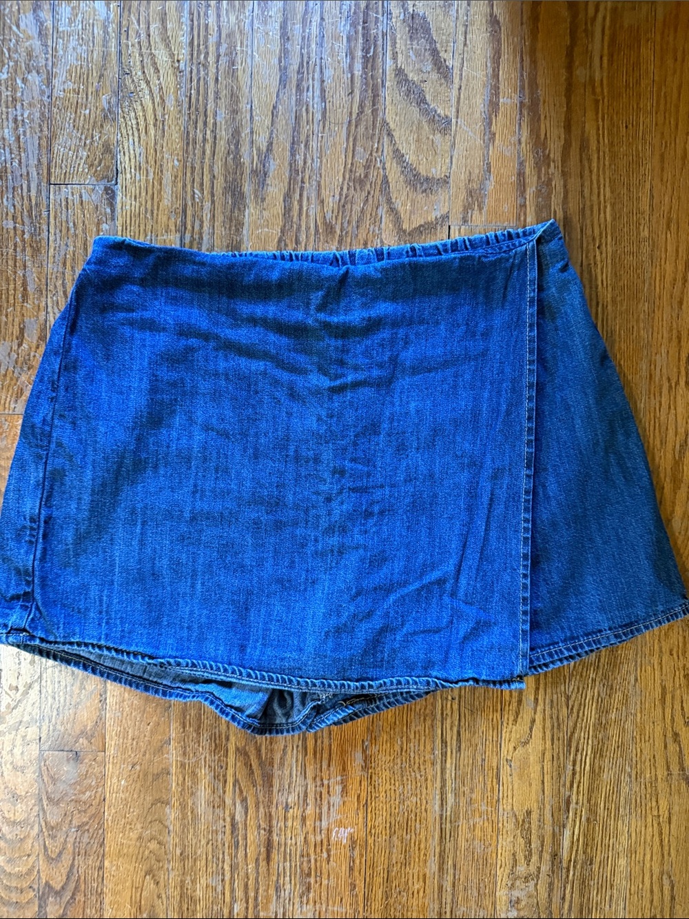 Old Navy Denim Wrap Skort - Blue